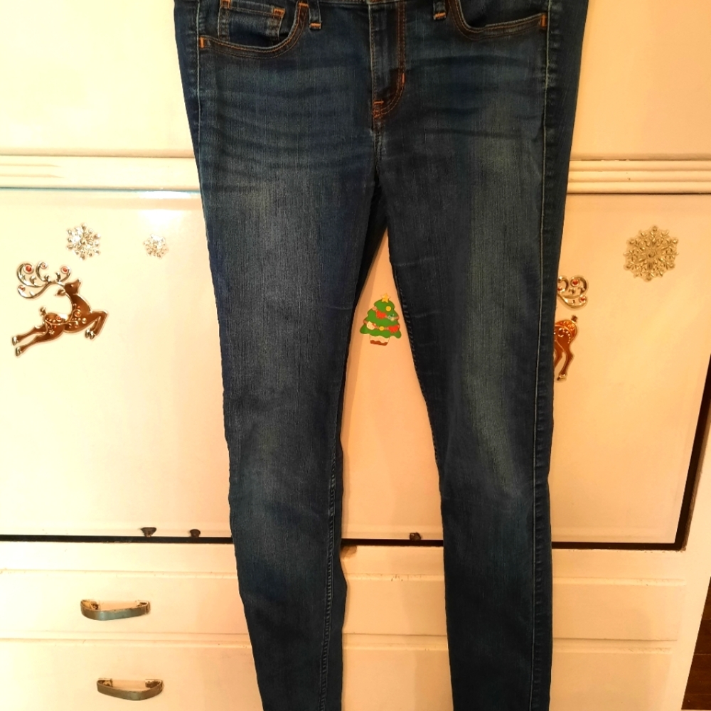 Hollister Super Skinny Jeans W27 L33 sz 5L Indigo